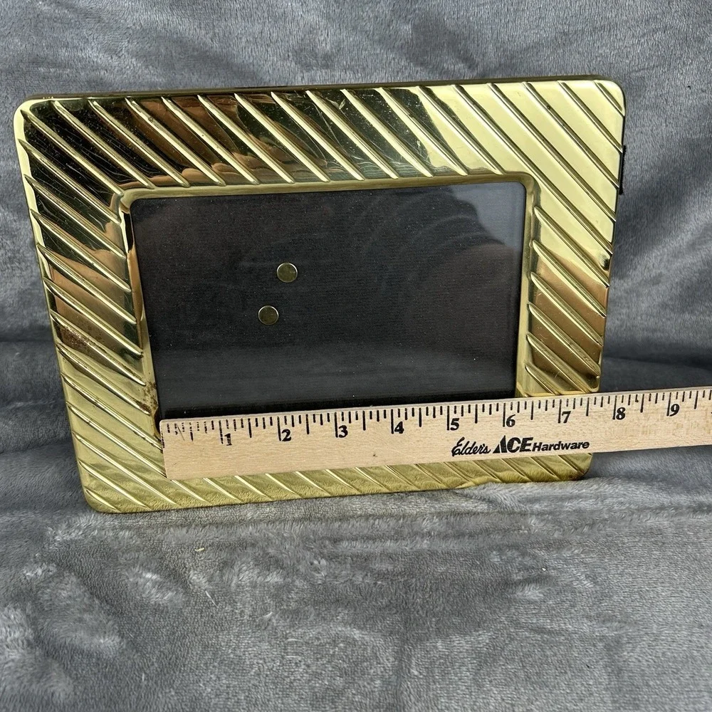 Vintage Brass Gold Tone  5x7